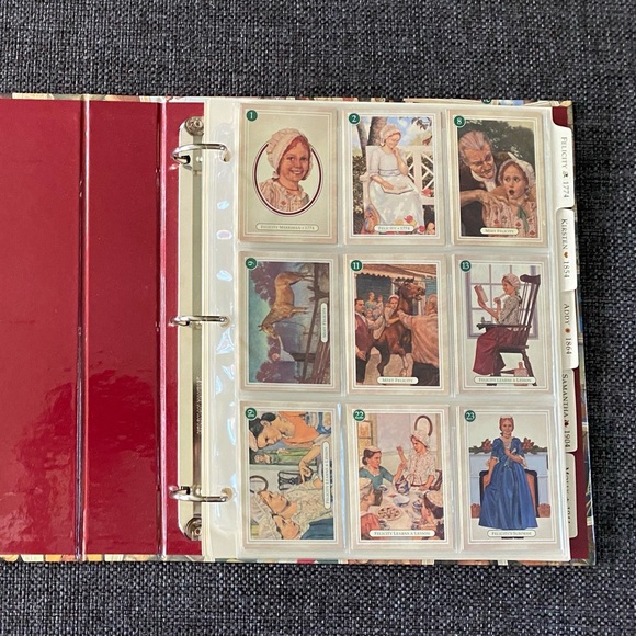 American Girl Doll 90s Trading Card Album, 115 Trading Cards, Vintage/Retired - Picture 3 of 15